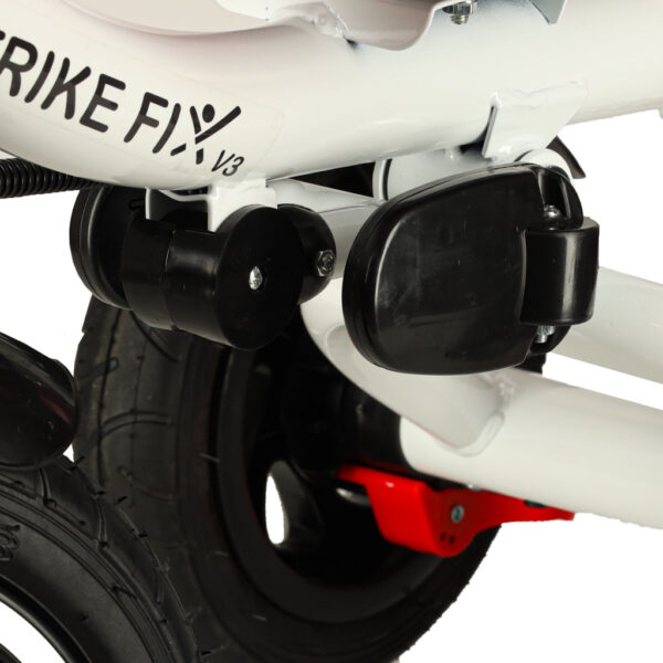 Rowerek trójkołowy Trike Fix V3 rower spacerówka 3w1 obracany 360 wolne koło różowy - obrazek 15