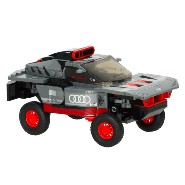 Samochód Rastar 10120  Audi RS Q e-tron 1:30 klocki 376el. - obrazek 2