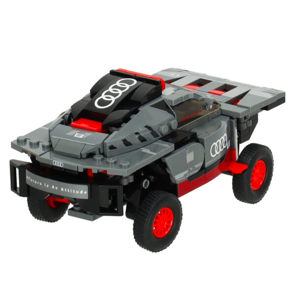 Samochód Rastar 10120  Audi RS Q e-tron 1:30 klocki 376el. - obrazek 4