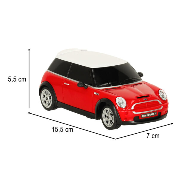 Samochód zdalnie sterowany Rastar 15000 MINI Cooper S 1:24 czerwony - obrazek 7