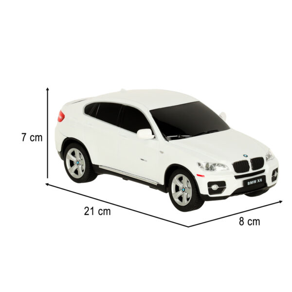 Samochód zdalnie sterowany Rastar 31700 BMW X6 1:24 biały - obrazek 8