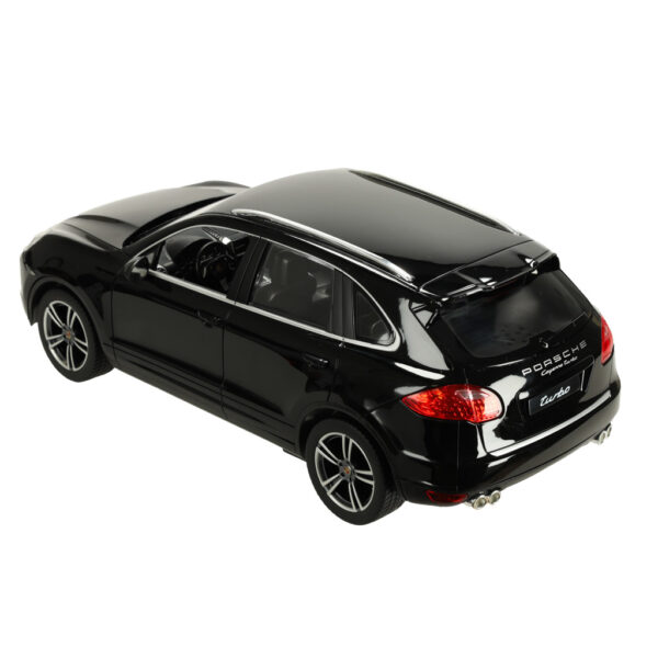 Samochód zdalnie sterowany Rastar 42900 Porsche Cayenne Turbo 1:14 czarny - obrazek 4