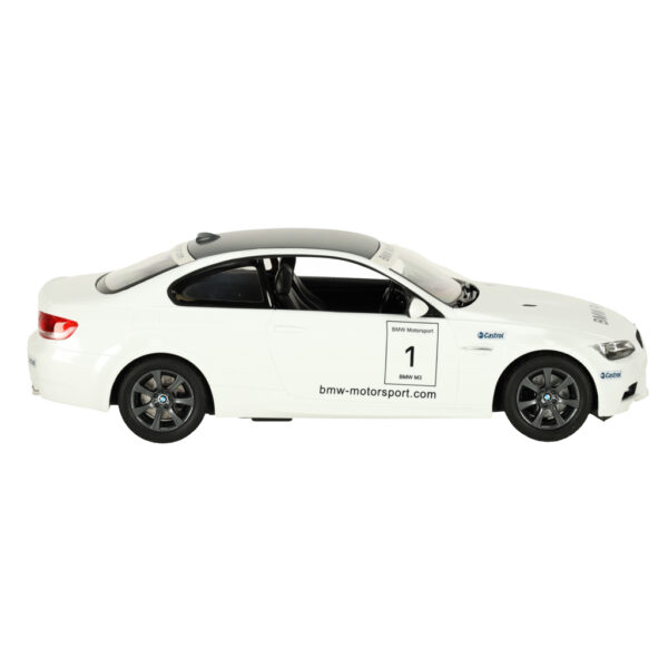 Samochód zdalnie sterowany Rastar 48000 BMW M3 1:14 biały - obrazek 3