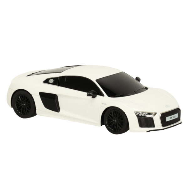 Samochód zdalnie sterowany Rastar 72300 Audi R8 2015 1:24 biały - obrazek 2
