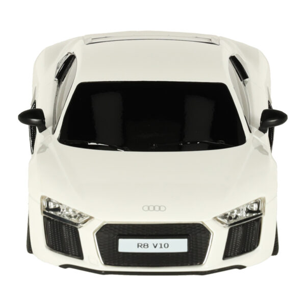 Samochód zdalnie sterowany Rastar 72300 Audi R8 2015 1:24 biały - obrazek 5