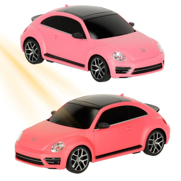 Samochód zdalnie sterowany Rastar 76200-4 Volkswagen Beetle-UV 1:24 różowy - obrazek 7