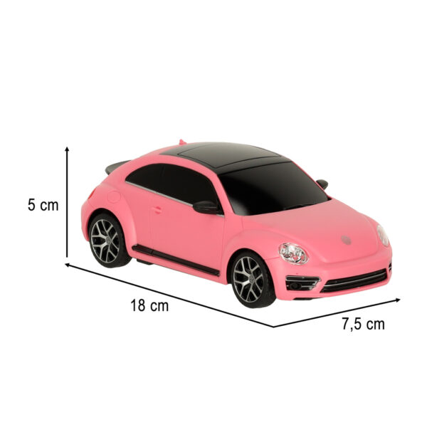 Samochód zdalnie sterowany Rastar 76200-4 Volkswagen Beetle-UV 1:24 różowy - obrazek 9