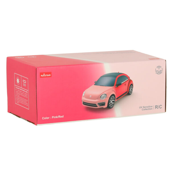 Samochód zdalnie sterowany Rastar 76200-4 Volkswagen Beetle-UV 1:24 różowy - obrazek 10