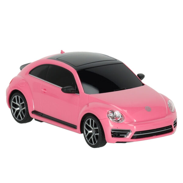 Samochód zdalnie sterowany Rastar 76200 Volkswagen Beetle 1:24 różowy - obrazek 2