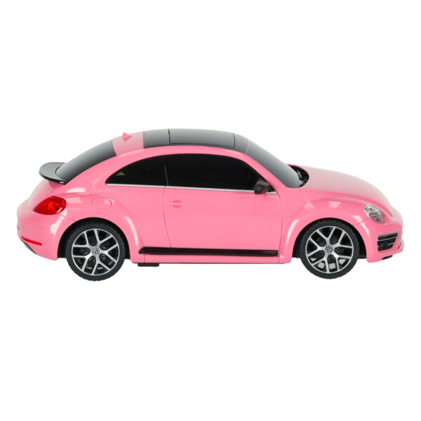 Samochód zdalnie sterowany Rastar 76200 Volkswagen Beetle 1:24 różowy - obrazek 3