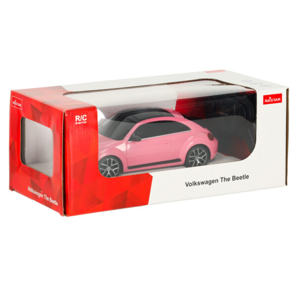 Samochód zdalnie sterowany Rastar 76200 Volkswagen Beetle 1:24 różowy - obrazek 8