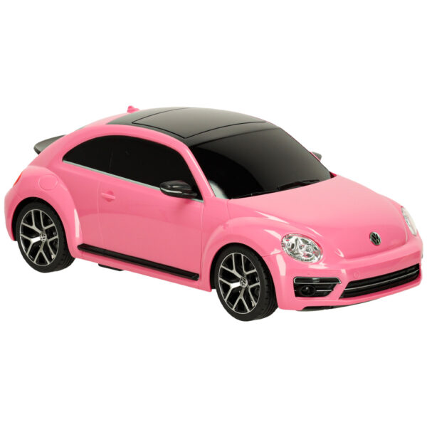 Samochód zdalnie sterowany Rastar 78000 Volkswagen Beetle 1:14 różowy - obrazek 2