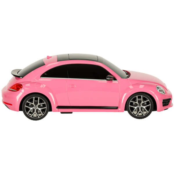Samochód zdalnie sterowany Rastar 78000 Volkswagen Beetle 1:14 różowy - obrazek 3