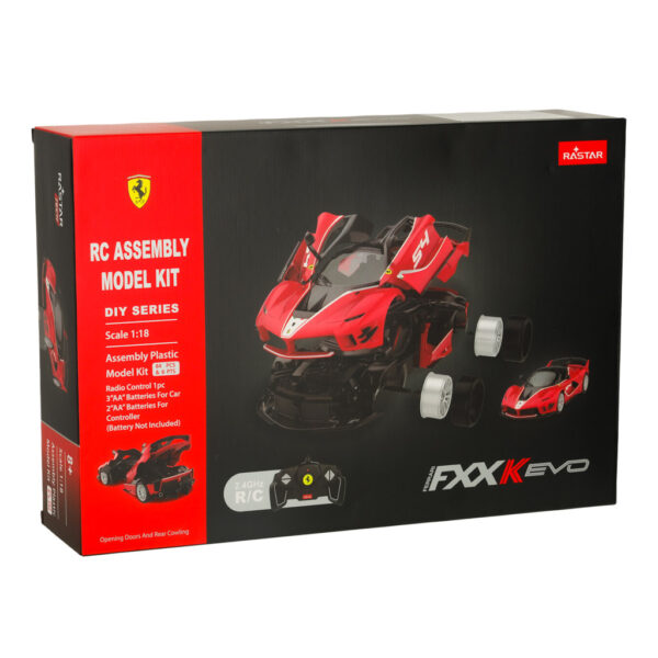 Samochód zdalnie sterowany Rastar 96900 Ferrari 1:18 zestaw do złożenia - obrazek 9