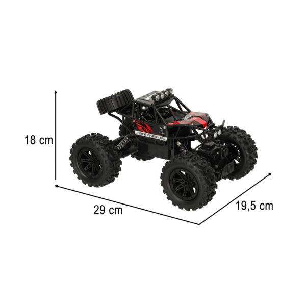 Samochód zdalnie sterowany RC REVOLT TG1021 Rock Crawler 4x4 Off-Road Duże Koła Amortyzacja 2.4GHz Wspinaczka - obrazek 8