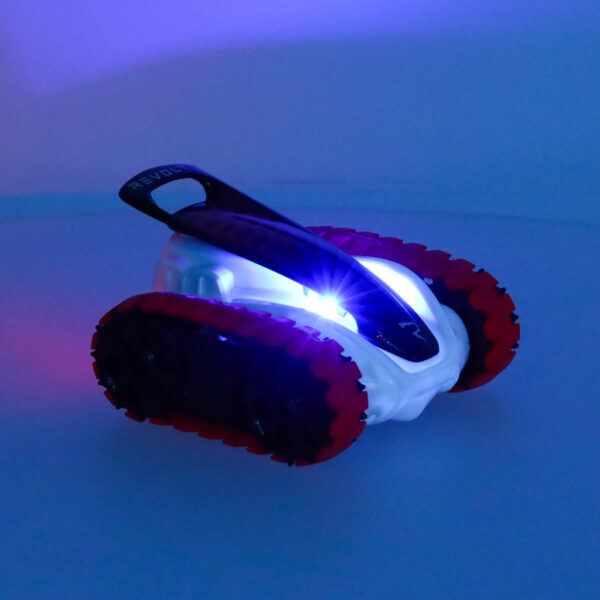 Samochód zdalnie sterowany pojazd gąsiennicowy RC REVOLT TG1006 High-Performance Track Racer 2.4GHz LED Off-Road Zasięg do 40m czerwony - obrazek 4