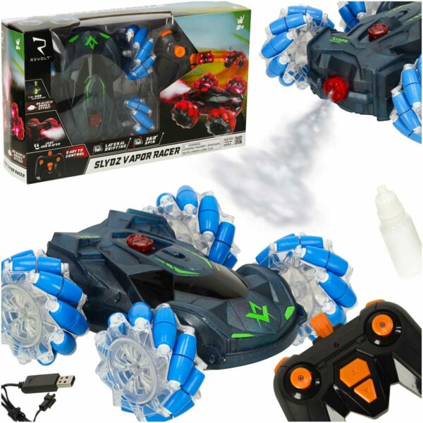 Samochód zdalnie sterowany RC REVOLT TG1011 Driftujący Slydz Vapor Racer Turbo Para 2.4GHz 360 Drift Off-Road - obrazek 9