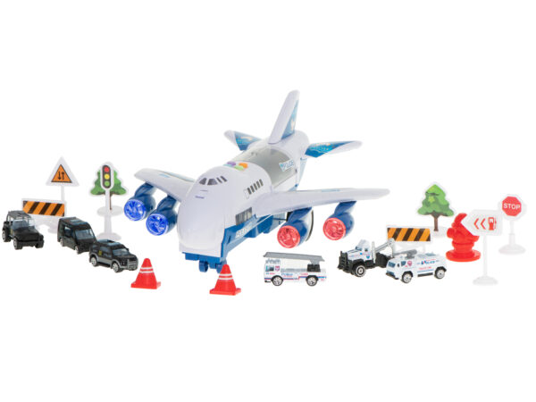 Transporter samolot + 6 aut policja bok/przód - obrazek 9