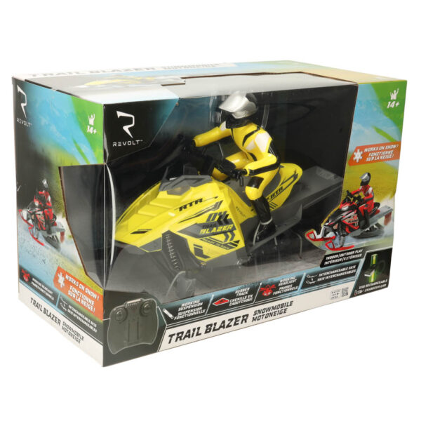 Skuter Śnieżny zdalnie sterowany RC REVOLT TG1016 Trail Blazer Snowmobile 2.4GHz Off-Road LED Realistyczna Jazda - obrazek 2