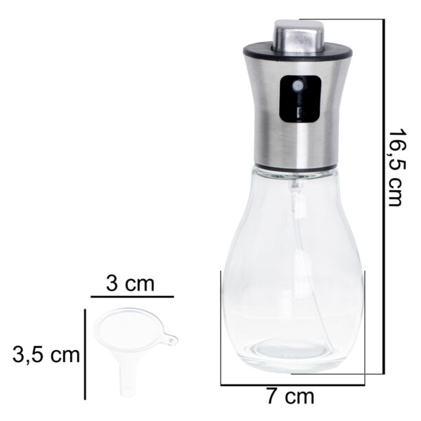 Spryskiwacz do oleju oliwy dozownik w sprayu 200ml - obrazek 4