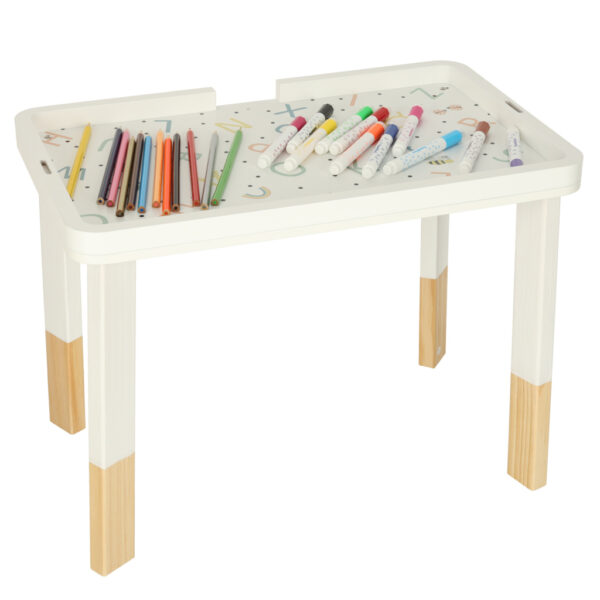 Stolik manipulacyjny LULILO montessori miętowy - obrazek 11