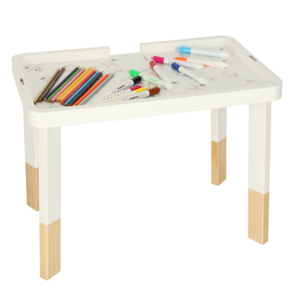 Stolik manipulacyjny LULILO montessori różowy - obrazek 11