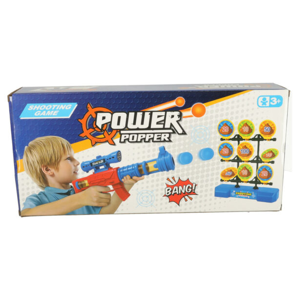 Strzelanie do celu ruchoma tarcza gra zręcznościowa pistolet piłki - obrazek 2