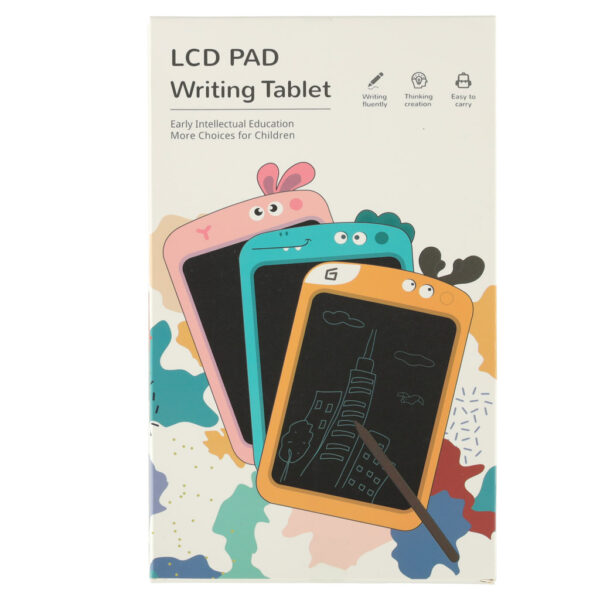 Tablet graficzny do rysowania dla dzieci znikopis tablica ekran LCD 8,5' królik róż - obrazek 10