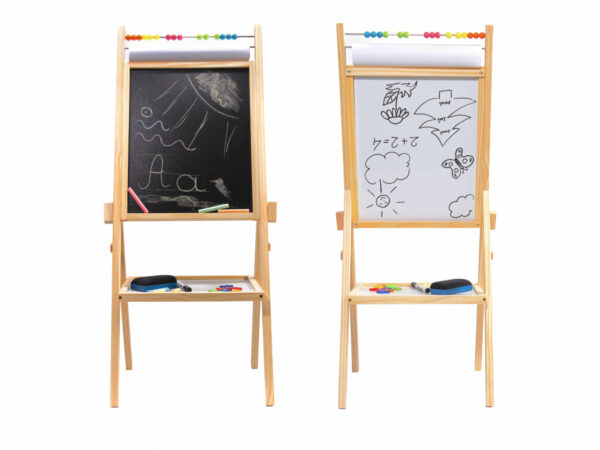 Tablica magnetyczna kredowa liczydło papier kreda literki gratis - obrazek 9