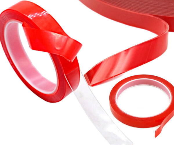 Taśma dwustronna samoprzylena akrylowa dwustronna montażowa transparentna mocna 6mm 3m - obrazek 4