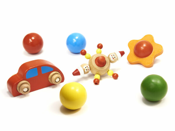 Tor kulkowy drewniany kulodrom montessori XXL - obrazek 5