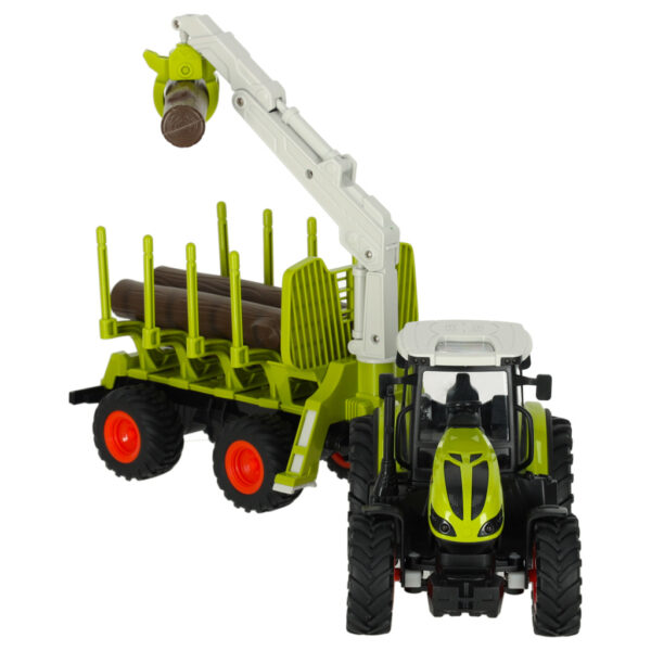 Traktor RC zdalnie sterowany ciągnik rolniczy z podnośnikiem farma 2,4G 3,7V 500mAh - obrazek 3