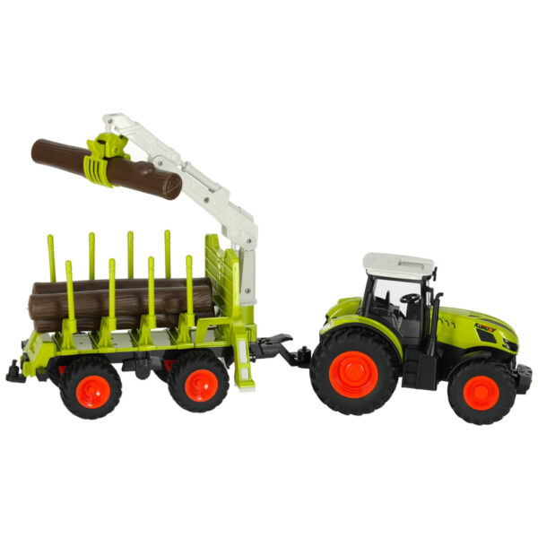 Traktor RC zdalnie sterowany ciągnik rolniczy z podnośnikiem farma 2,4G 3,7V 500mAh - obrazek 4