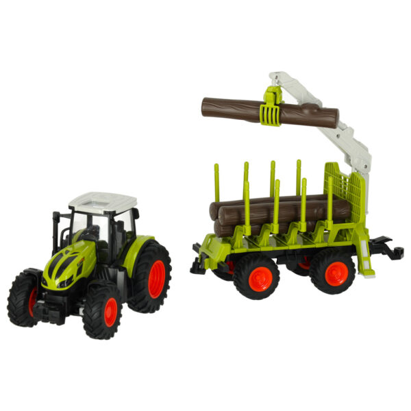 Traktor RC zdalnie sterowany ciągnik rolniczy z podnośnikiem farma 2,4G 3,7V 500mAh - obrazek 5