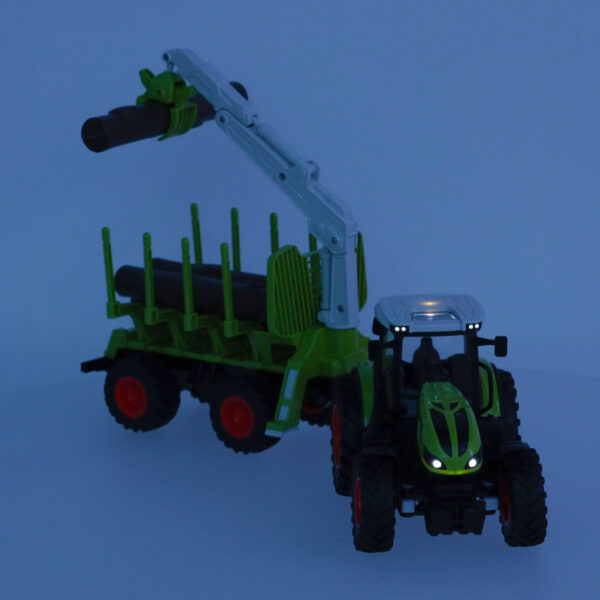 Traktor RC zdalnie sterowany ciągnik rolniczy z podnośnikiem farma 2,4G 3,7V 500mAh - obrazek 12