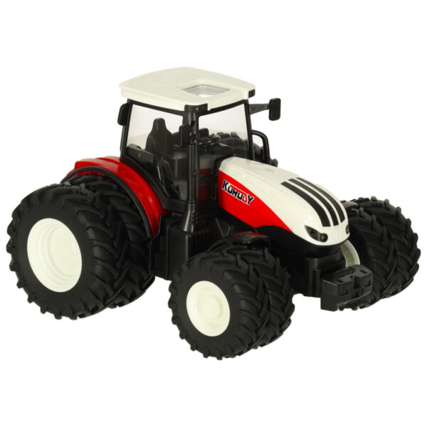 Traktor RC zdalnie sterowany ciągnik rolniczy z przyczepą pilot farma prezent 2,4G 3,7V 500mAh - obrazek 8