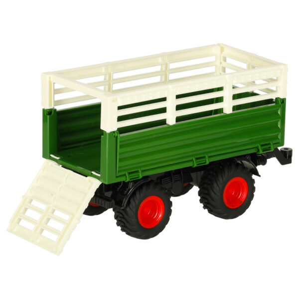 Traktor RC zdalnie sterowany ciągnik rolniczy z przyczepą pilot farma prezent 2,4G 3,7V 500mAh - obrazek 9