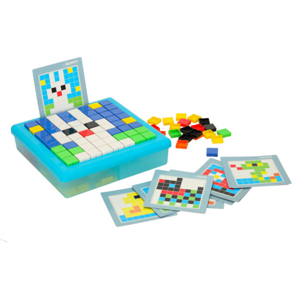 Układanka kreatywna logiczna klocki puzzle mozaika 175 elementów - obrazek 2