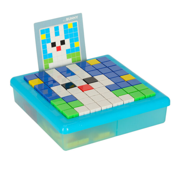Układanka kreatywna logiczna klocki puzzle mozaika 175 elementów - obrazek 3