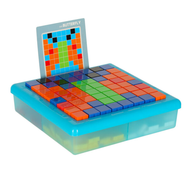Układanka kreatywna logiczna klocki puzzle mozaika 175 elementów - obrazek 7