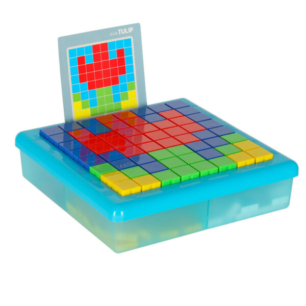 Układanka kreatywna logiczna klocki puzzle mozaika 175 elementów - obrazek 8