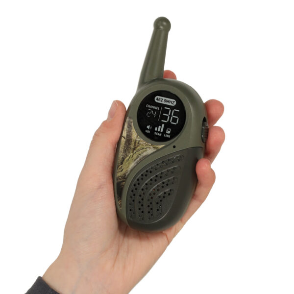 Walkie talkie krótkofalówka zestaw z centralą dla dzieci wojskowy zasięg 333 m - obrazek 6