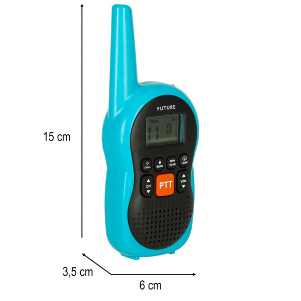 Walkie Talkie krótkofalówki dla dzieci zasięg 3km zestaw 2 szt. - obrazek 9