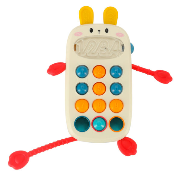 Zabawka sensoryczna gryzak dla niemowląt telefon Bibi-inn - obrazek 2