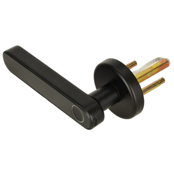 Zamek elektroniczny do drzwi klamka na kod odcisk palca bluetooth - obrazek 4