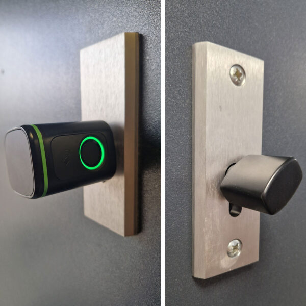 Zamek elektroniczny SMART wkładka inteligentna do drzwi odcisk palca bluetooth - obrazek 7