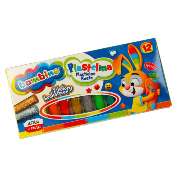 Zestaw plastyczny Bambino kredki mazaki farby w walizce 57el. - obrazek 3