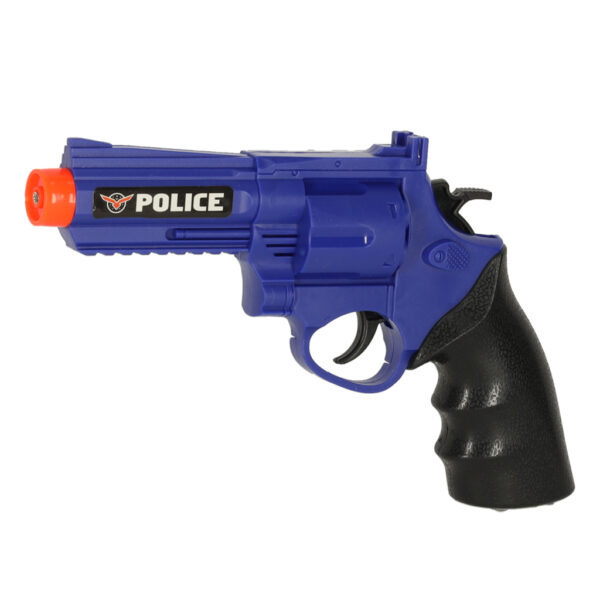Zestaw policyjny małego policjanta pistolet karabin maska kajdanki akcesoria policyjne - obrazek 2
